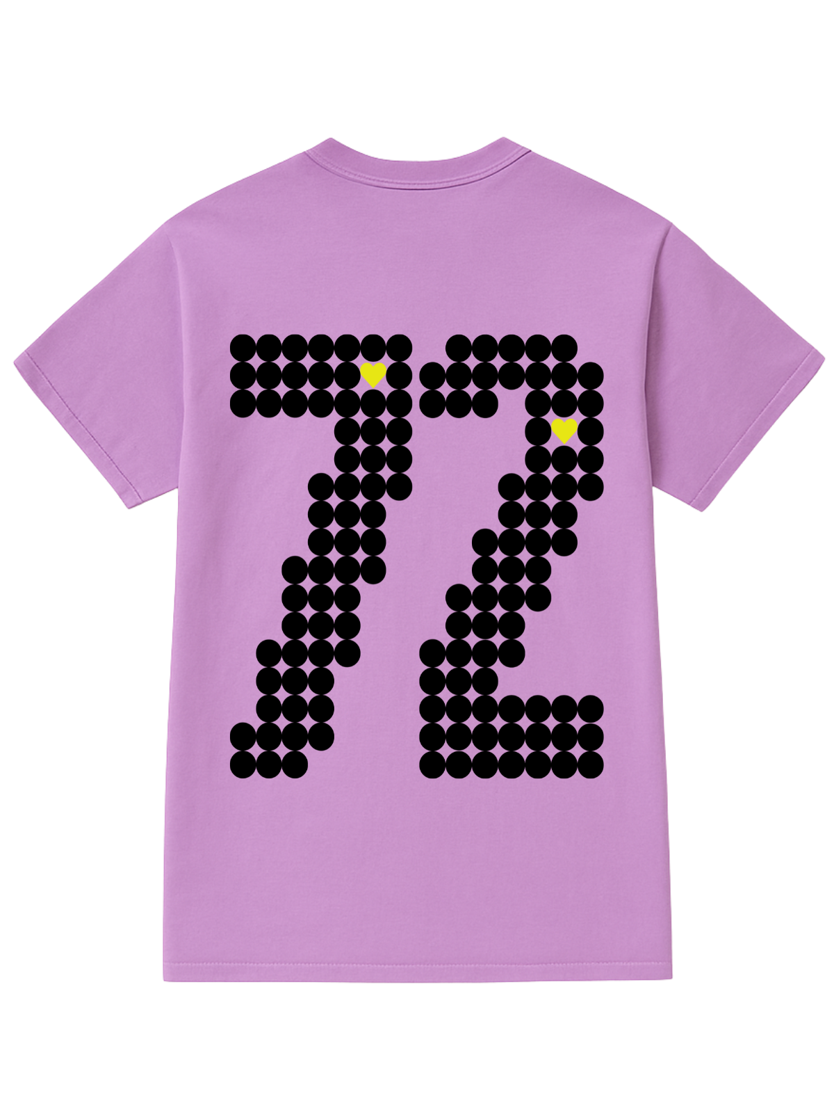 Zeven Two Unisex Neon Purple T shirt