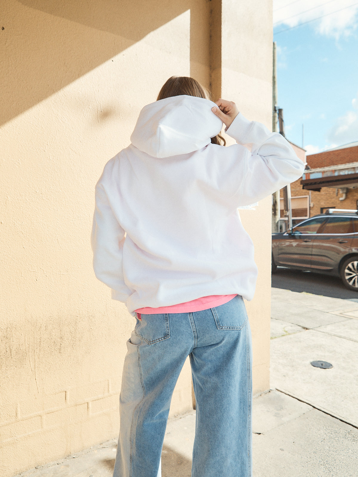 Jackson Unisex Oversized Hoodie – Snow