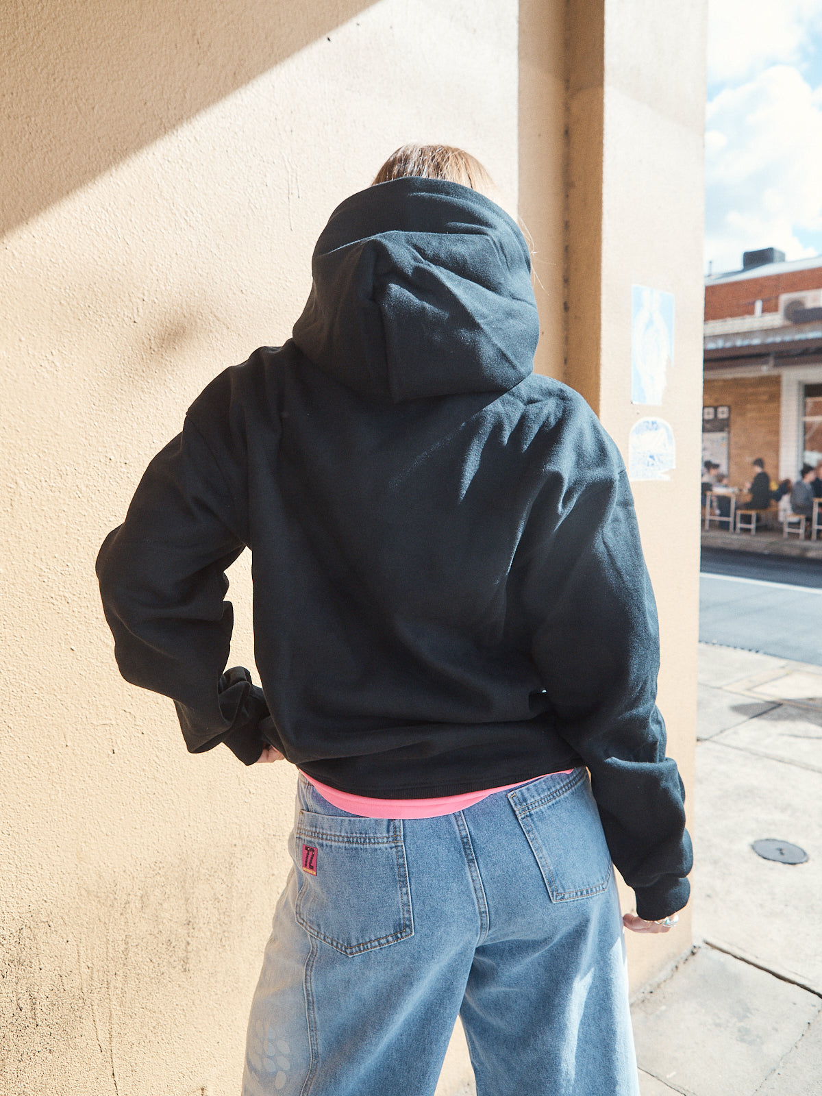 Jackson Unisex Oversized Hoodie – Black