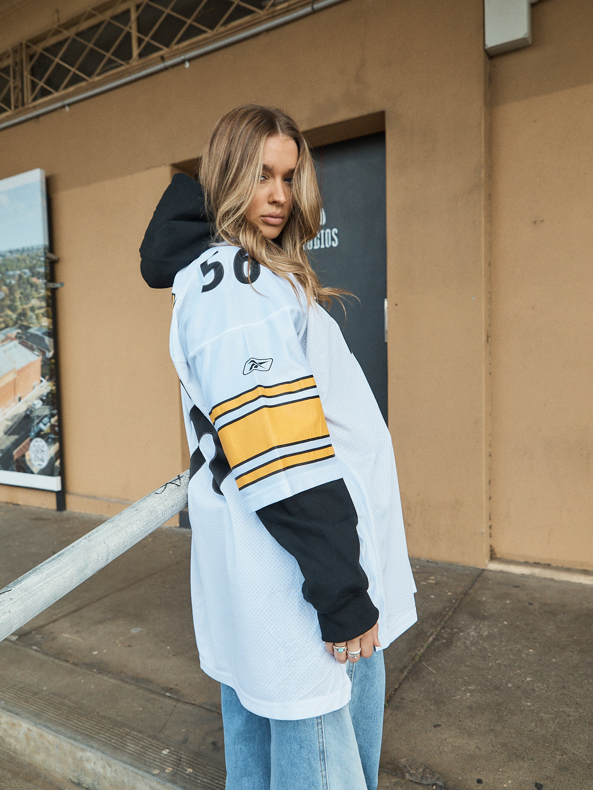 Jackson Unisex Oversized Hoodie – Black