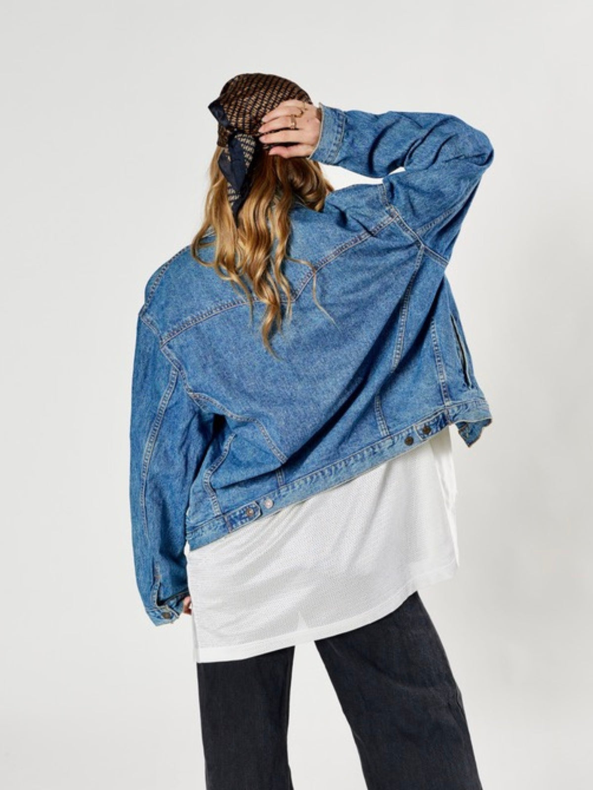 Vintage OG Levis Denim Jacket - Bright Blue