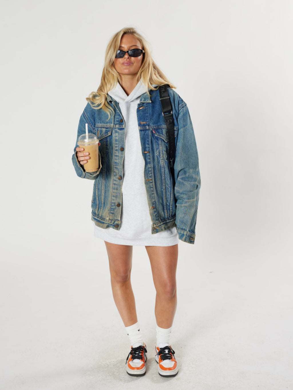 Vintage OG Levis Blue Distressed Dirty - Denim Jacket