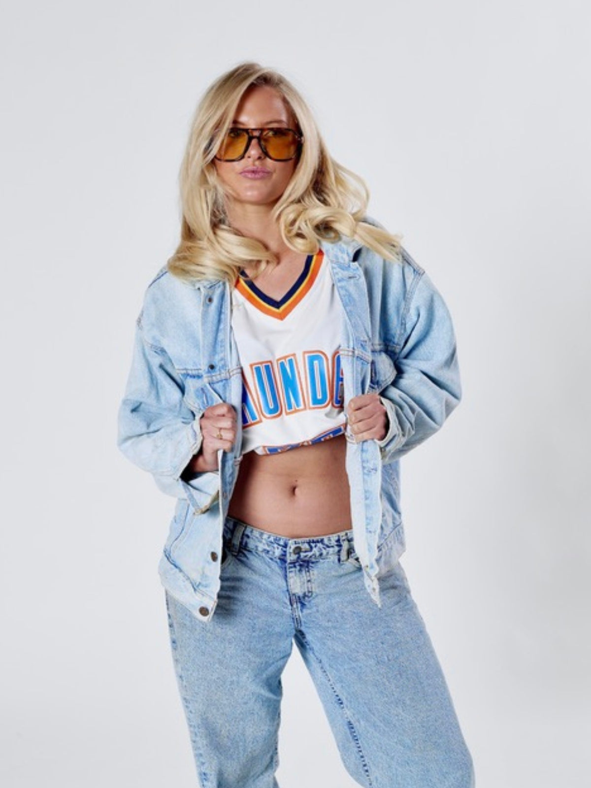 Vintage OG Womens Levis Denim Jacket - light wash