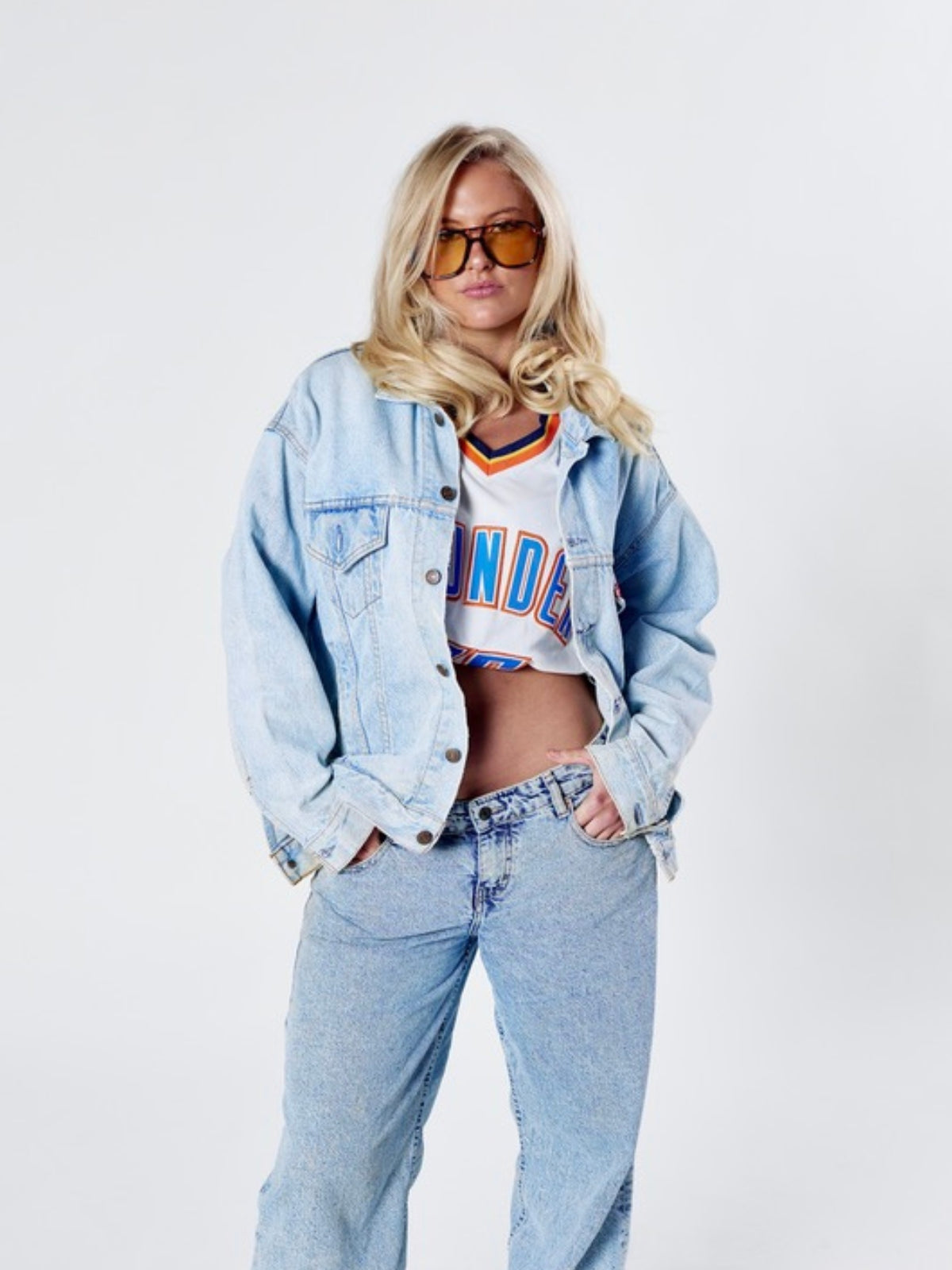 Vintage OG Womens Levis Denim Jacket - light wash