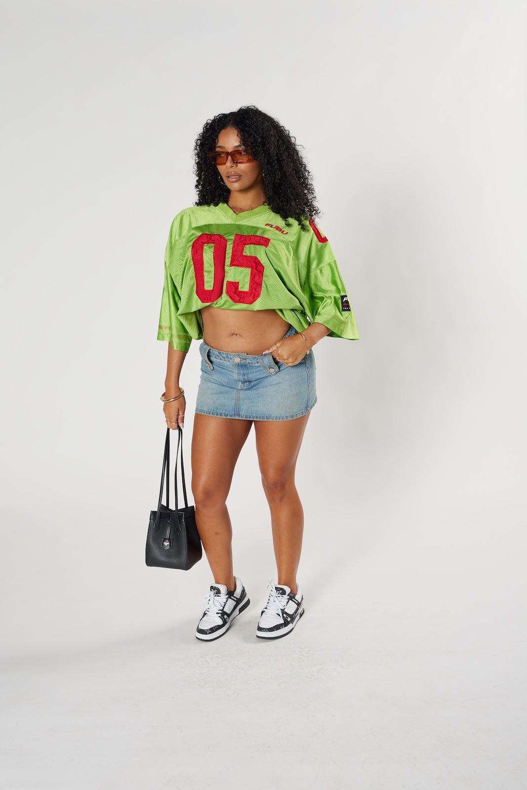 FUBU Jersey #05 (Green/Red)