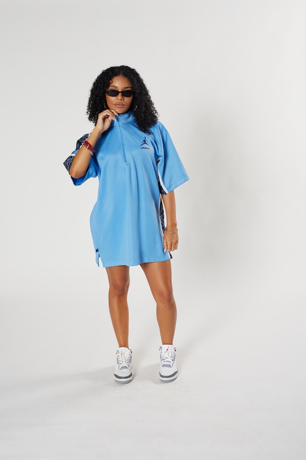 Jordan Blue Quarter-Zip Polo
