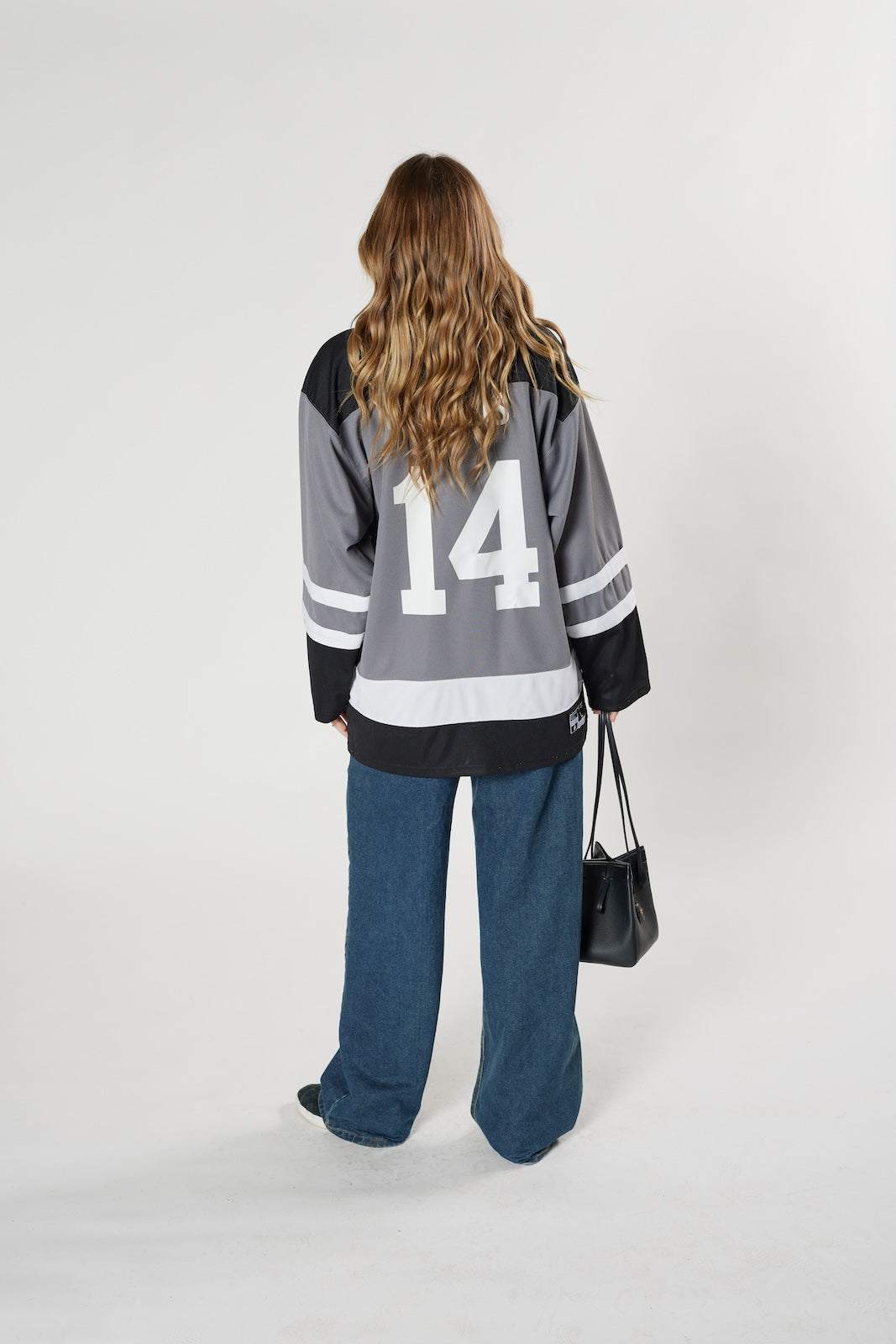 Mainstreet REALTORS #14 Grey Hockey Jersey