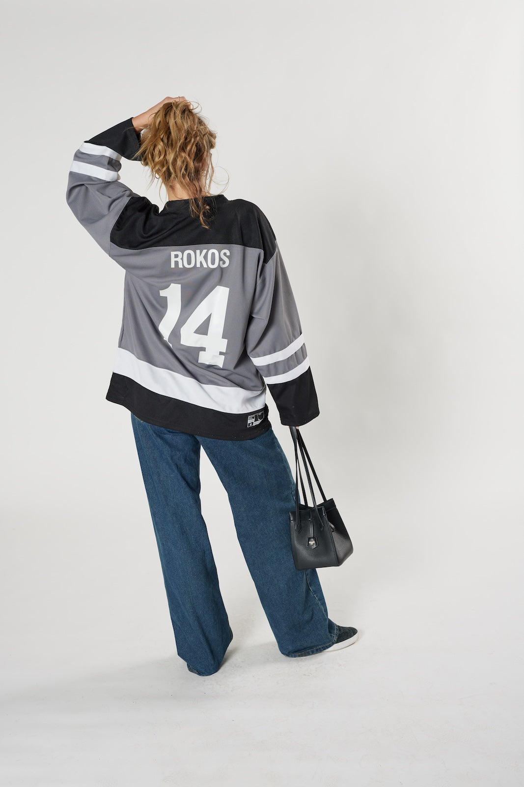 Mainstreet REALTORS #14 Grey Hockey Jersey