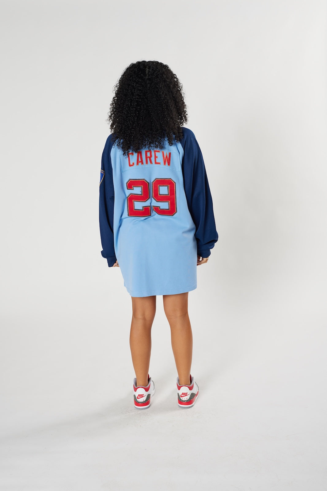 Minnesota Twins Rod Carew #29 jersey dress vintage baseball Hall of Fame style