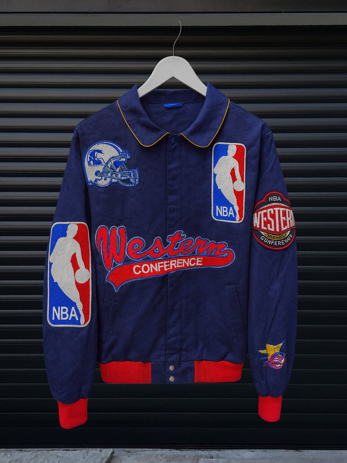 NBA Patch Bomber – Navy Western Conference