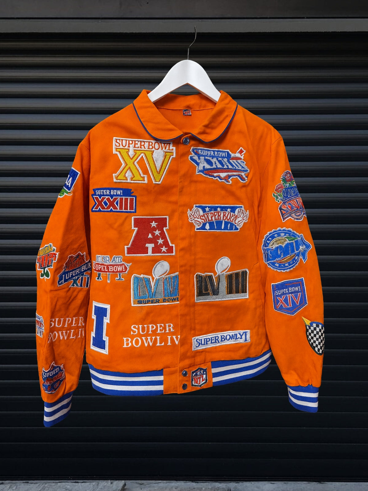 Super Bowl NFL Patch Bomber - Orange
