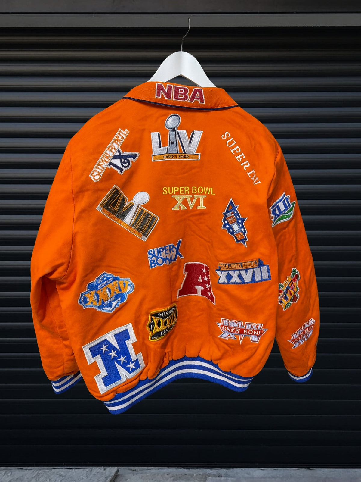 Super Bowl NFL Patch Bomber - Orange