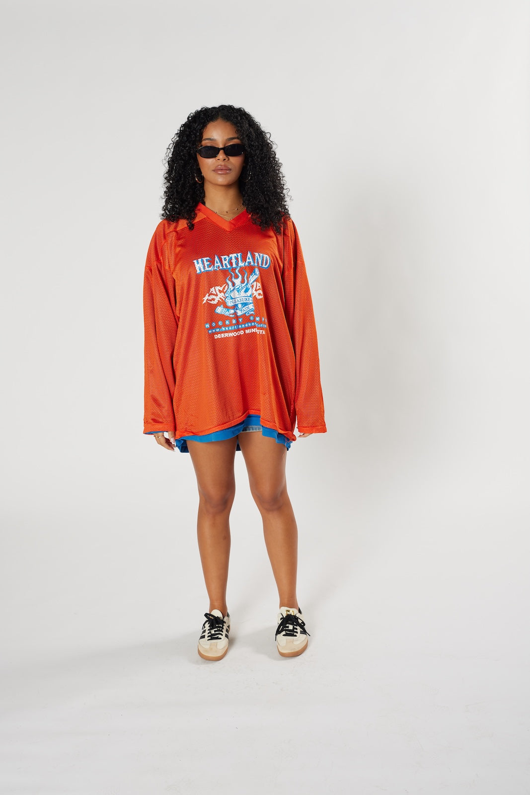 Heartland Hockey Camp Jersey – Double sided Orange Blue