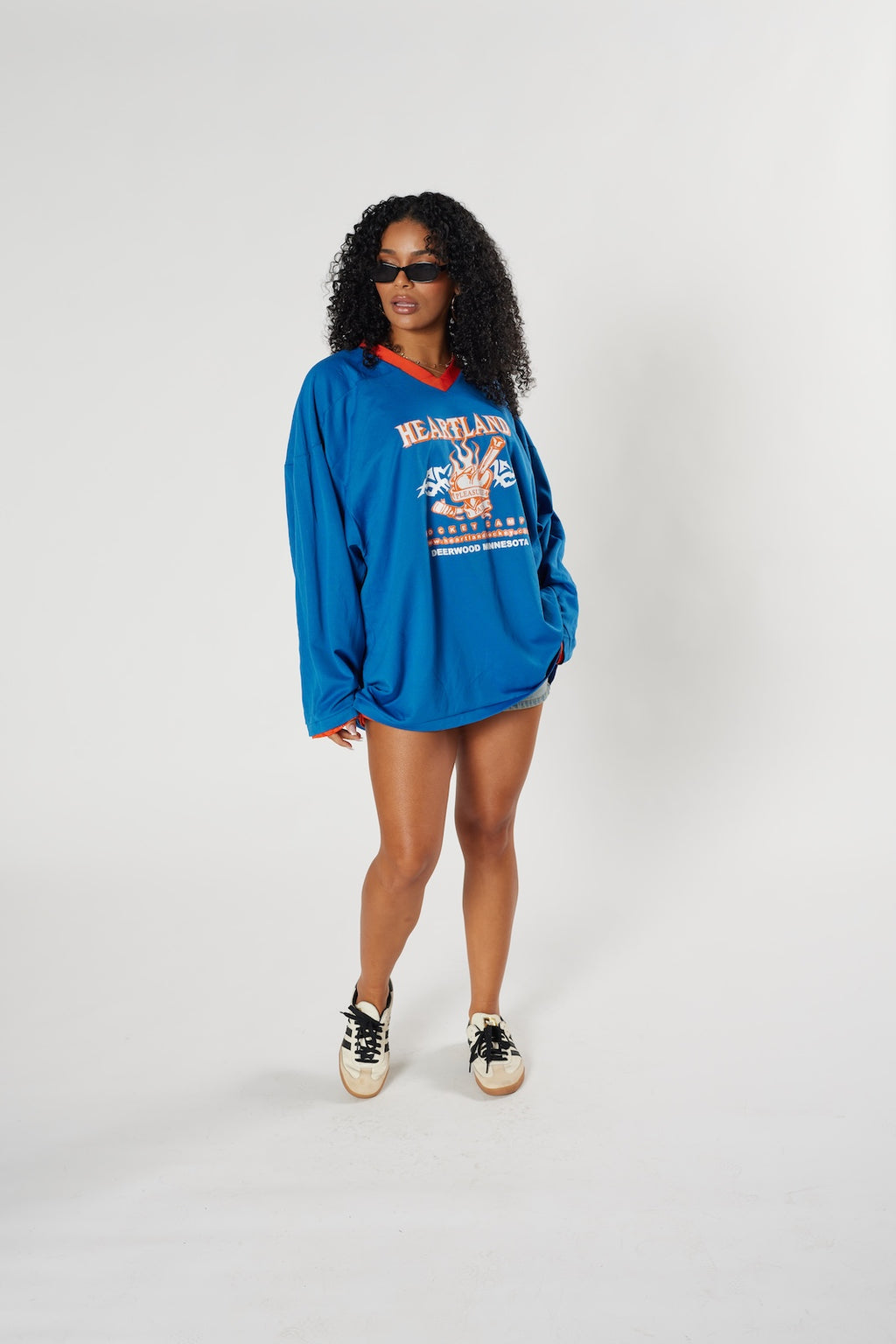 Heartland Hockey Camp Jersey – Double sided Orange Blue