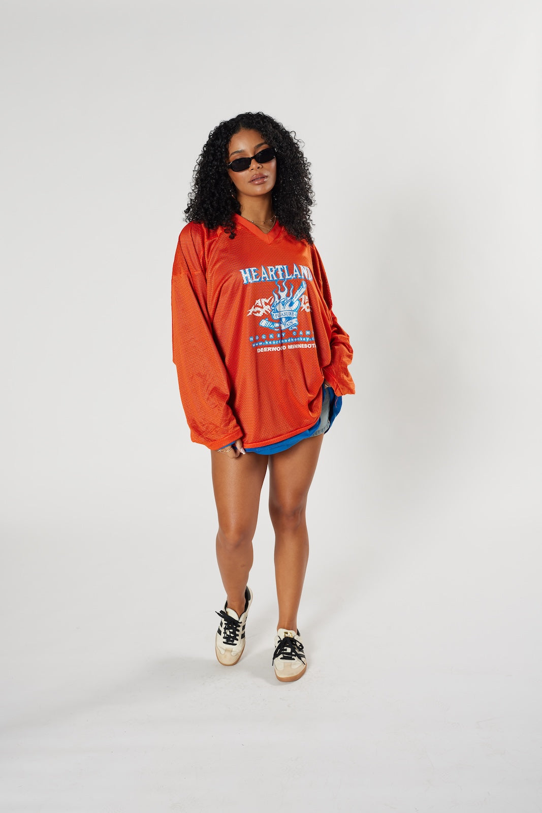Heartland Hockey Camp Jersey – Double sided Orange Blue