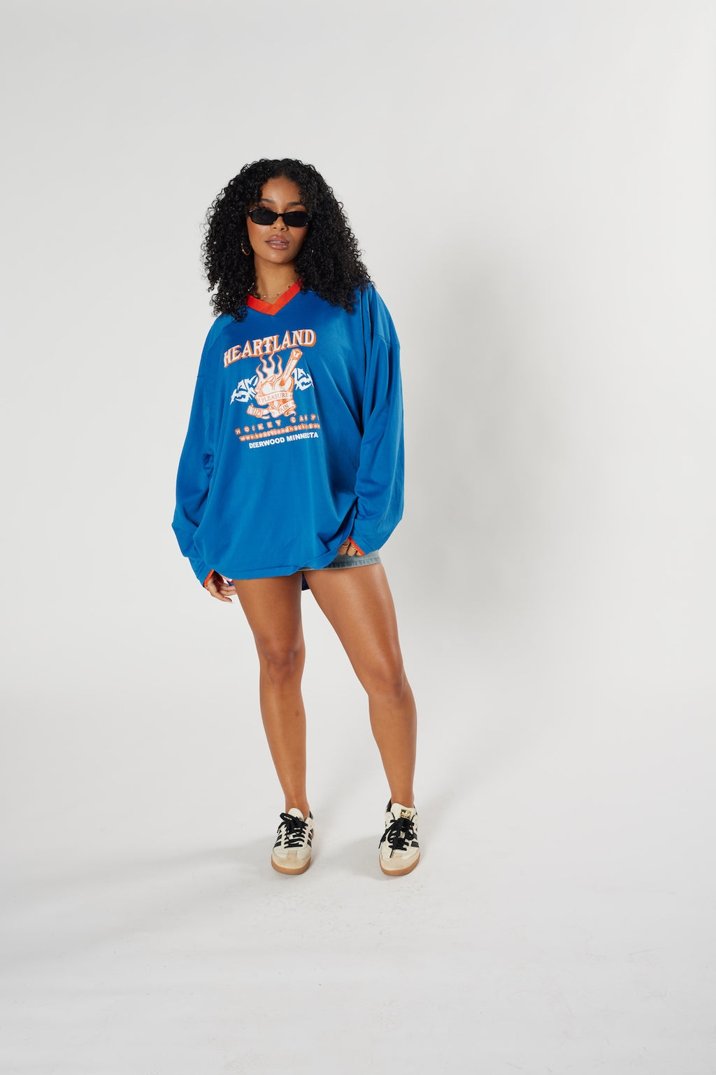 Heartland Hockey Camp Jersey – Double sided Orange Blue