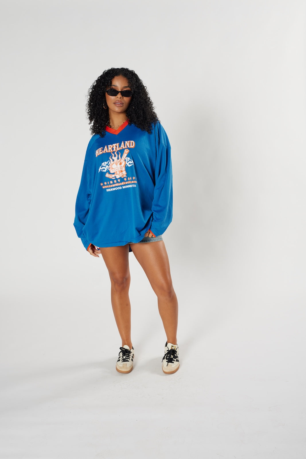 Heartland Hockey Camp Jersey – Double sided Orange Blue