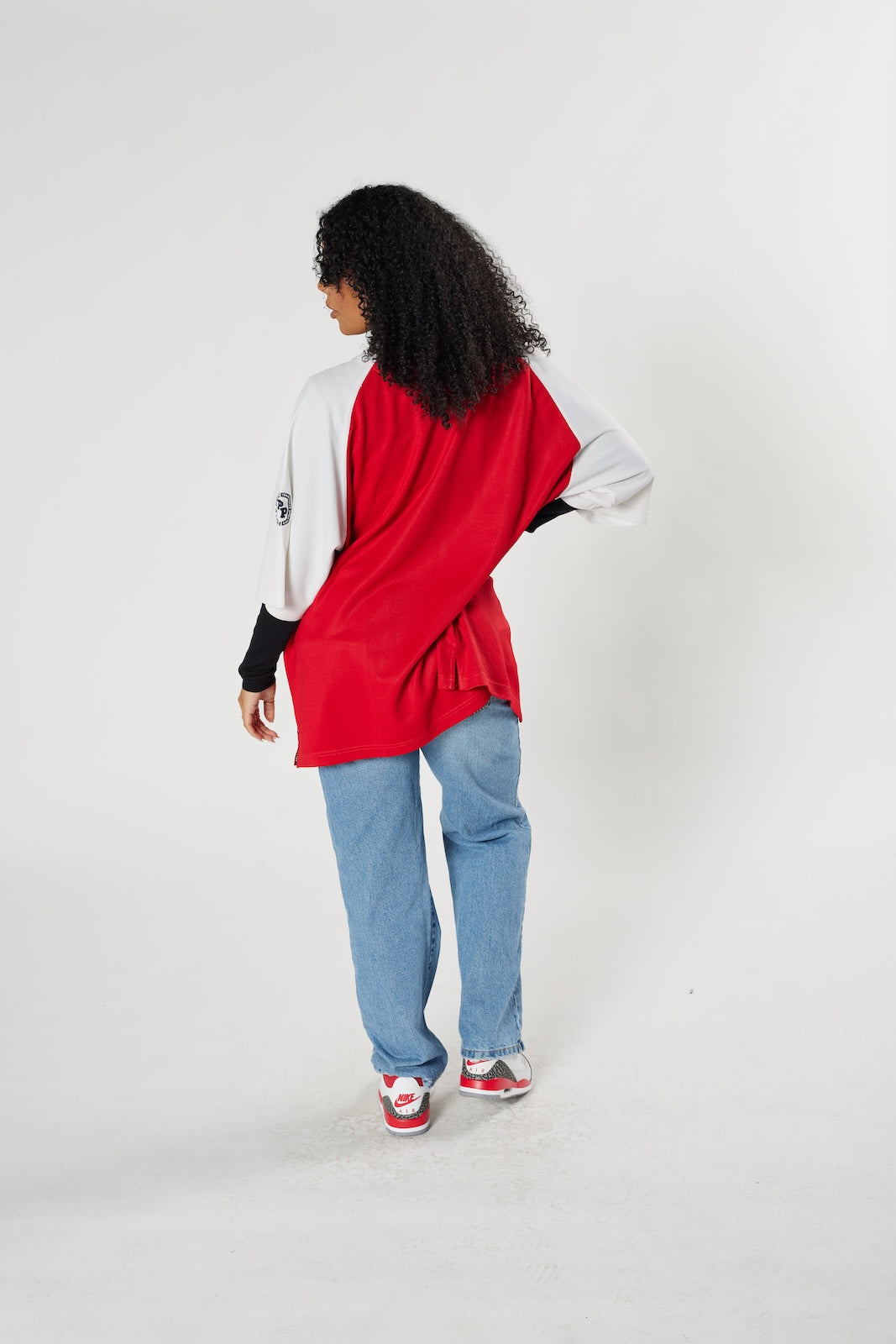 Pelle Pelle vintage jersey red white hip-hop streetwear iconic brand authentic