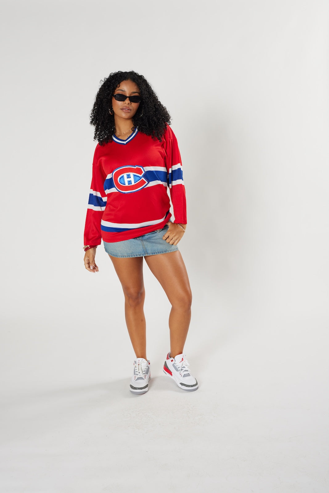 Montreal Canadiens Mike Cammalleri #13 NHL hockey jersey red vintage Habs