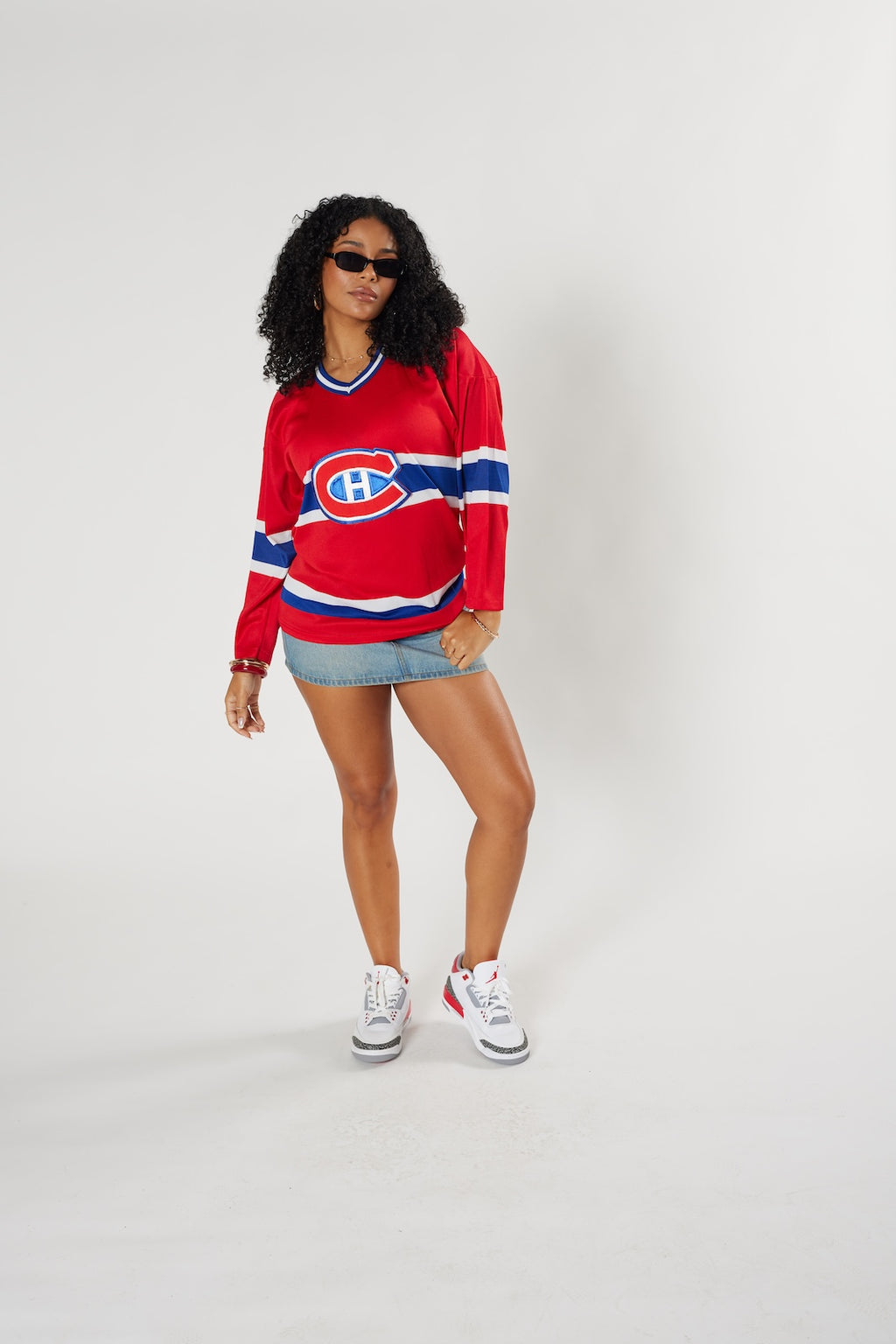 Montreal Canadiens Mike Cammalleri #13 NHL hockey jersey red vintage Habs