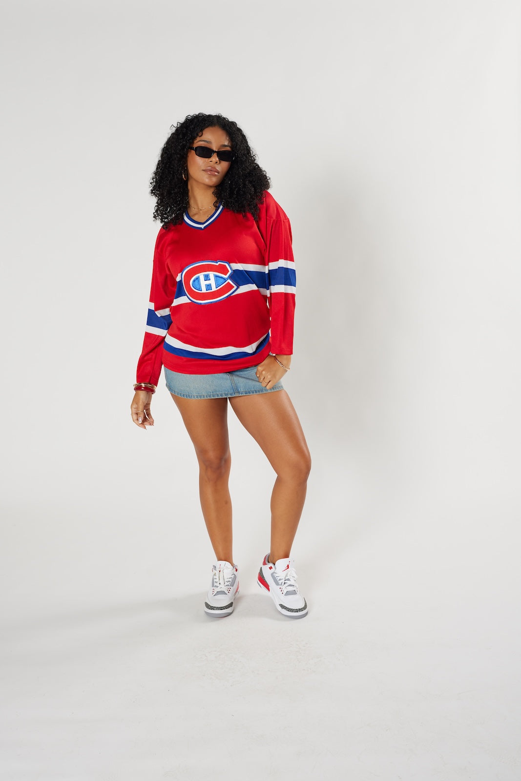 Montreal Canadiens Mike Cammalleri #13 NHL hockey jersey red vintage Habs