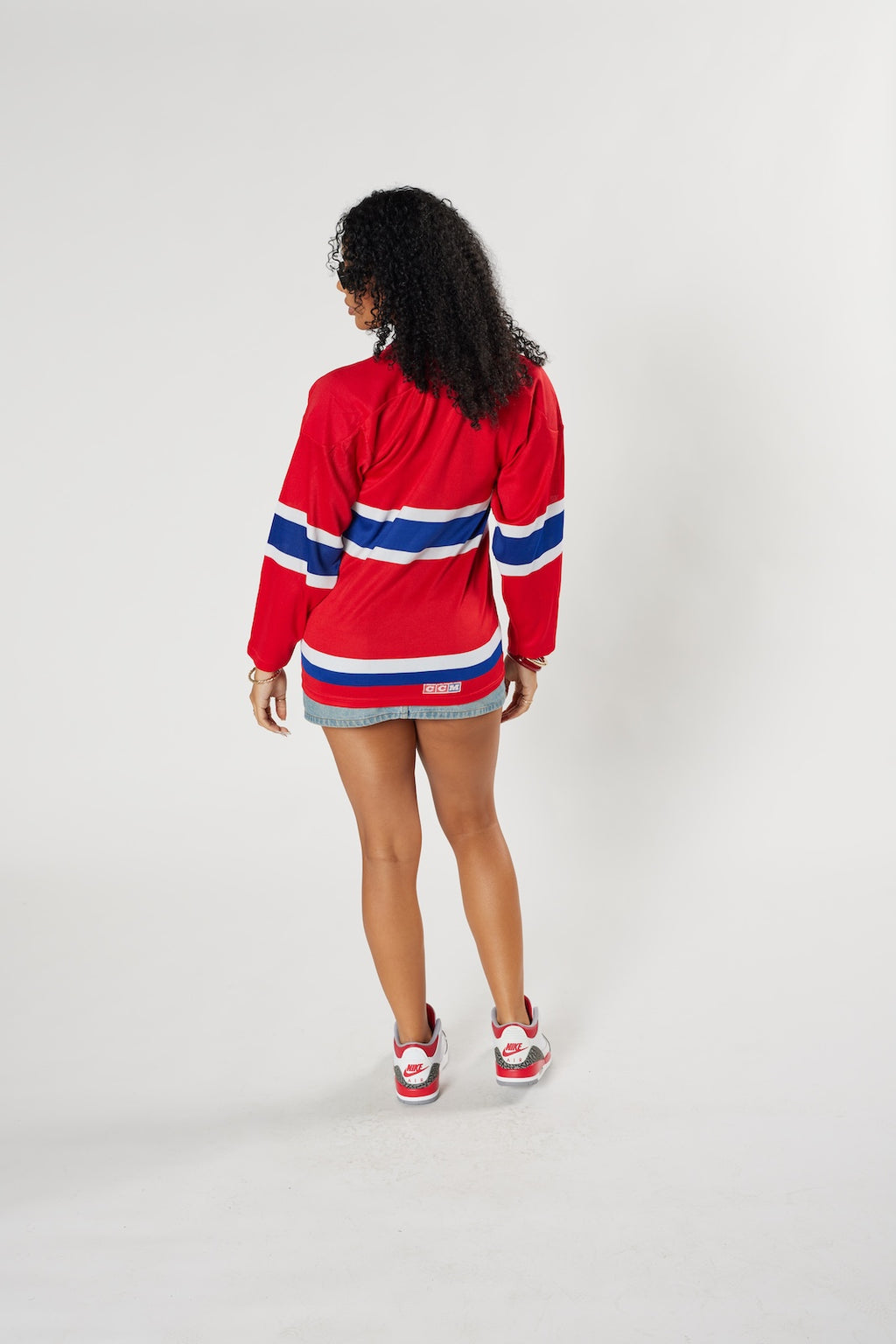 Montreal Canadiens Mike Cammalleri #13 NHL hockey jersey red vintage Habs