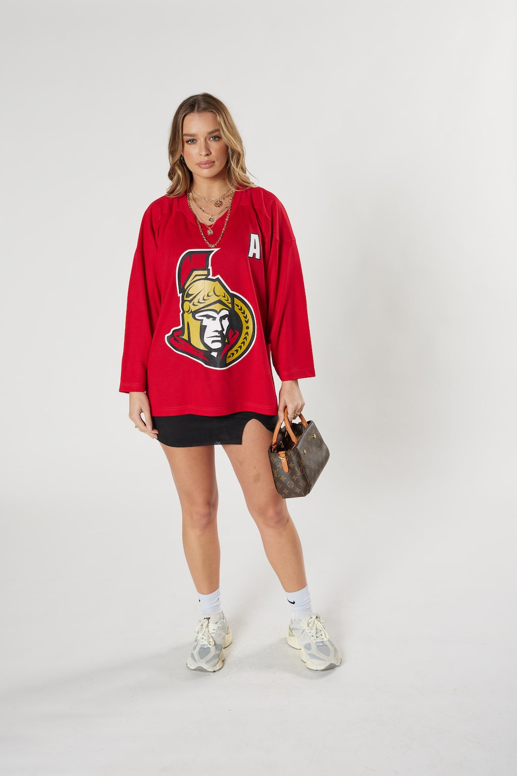 Ottawa Senators Jean-Gabriel Pageau #44 NHL hockey jersey red vintage Canadian