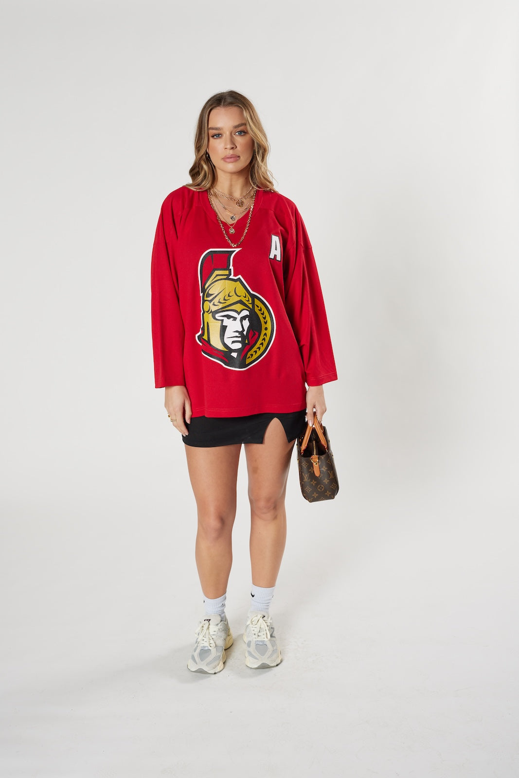 Ottawa Senators Jean-Gabriel Pageau #44 NHL hockey jersey red vintage Canadian
