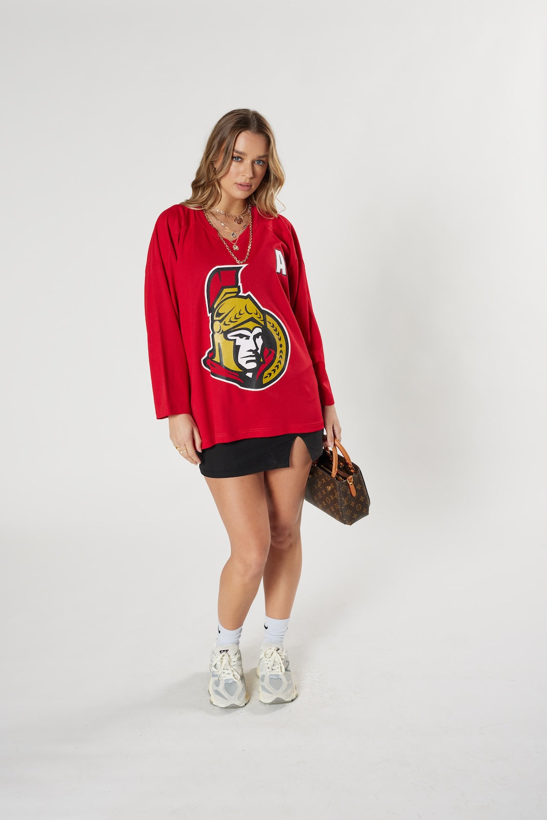 Ottawa Senators Jean-Gabriel Pageau #44 NHL hockey jersey red vintage Canadian