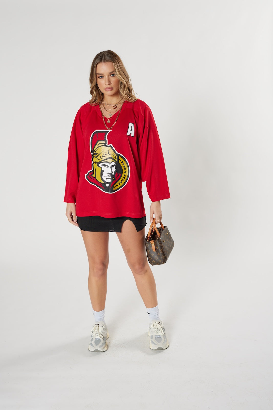 Ottawa Senators Jean-Gabriel Pageau #44 NHL hockey jersey red vintage Canadian