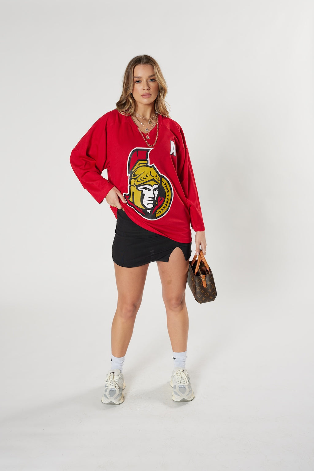 Ottawa Senators Jean-Gabriel Pageau #44 NHL hockey jersey red vintage Canadian