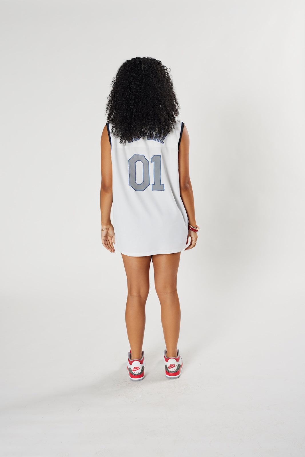 SoCal 01 white basketball jersey navy details West Coast streetwear vintage