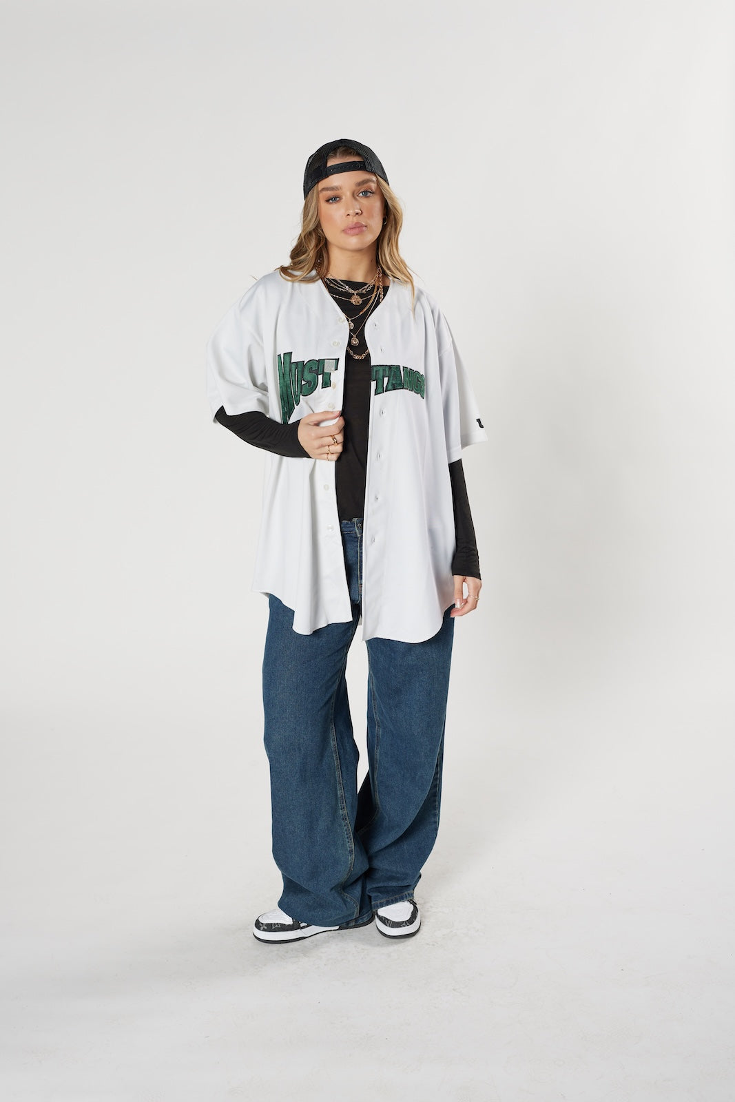 Mustangs #20 baseball jersey white vintage collegiate style authentic