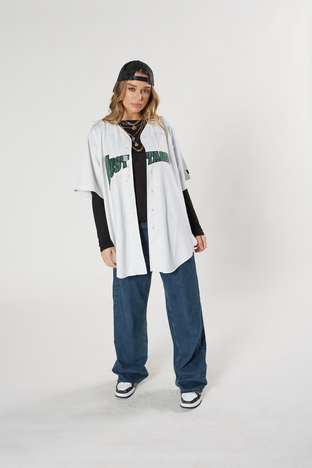 Mustangs #20 baseball jersey white vintage collegiate style authentic