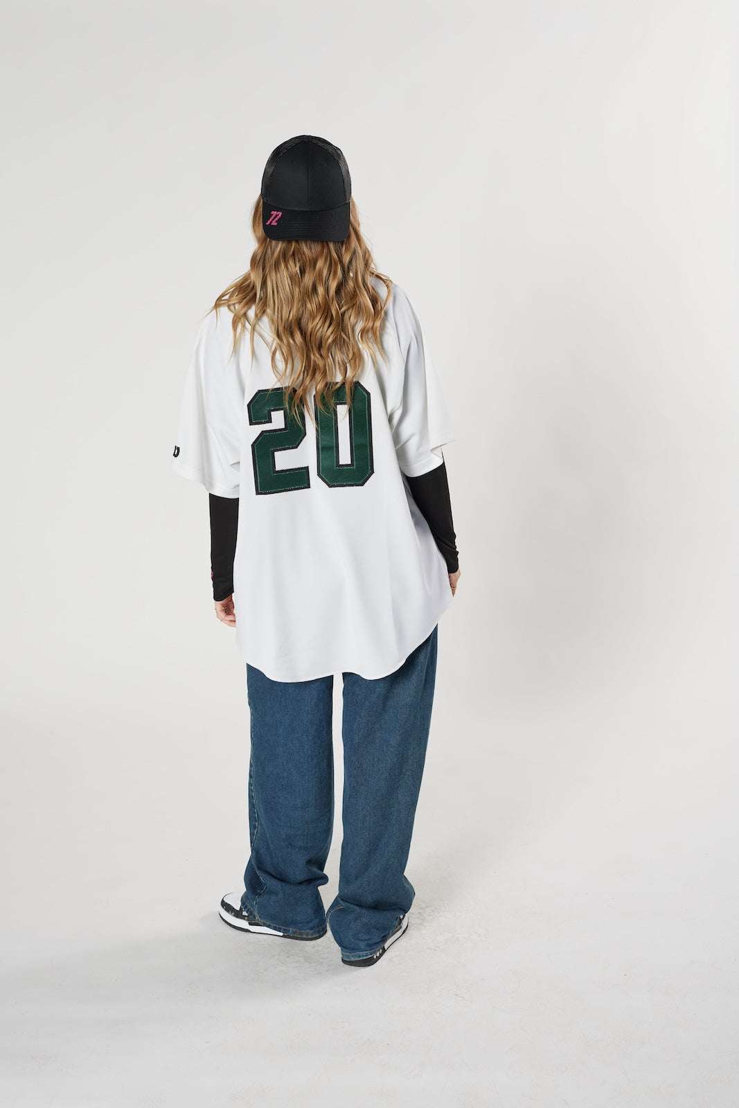 Mustangs #20 baseball jersey white vintage collegiate style authentic