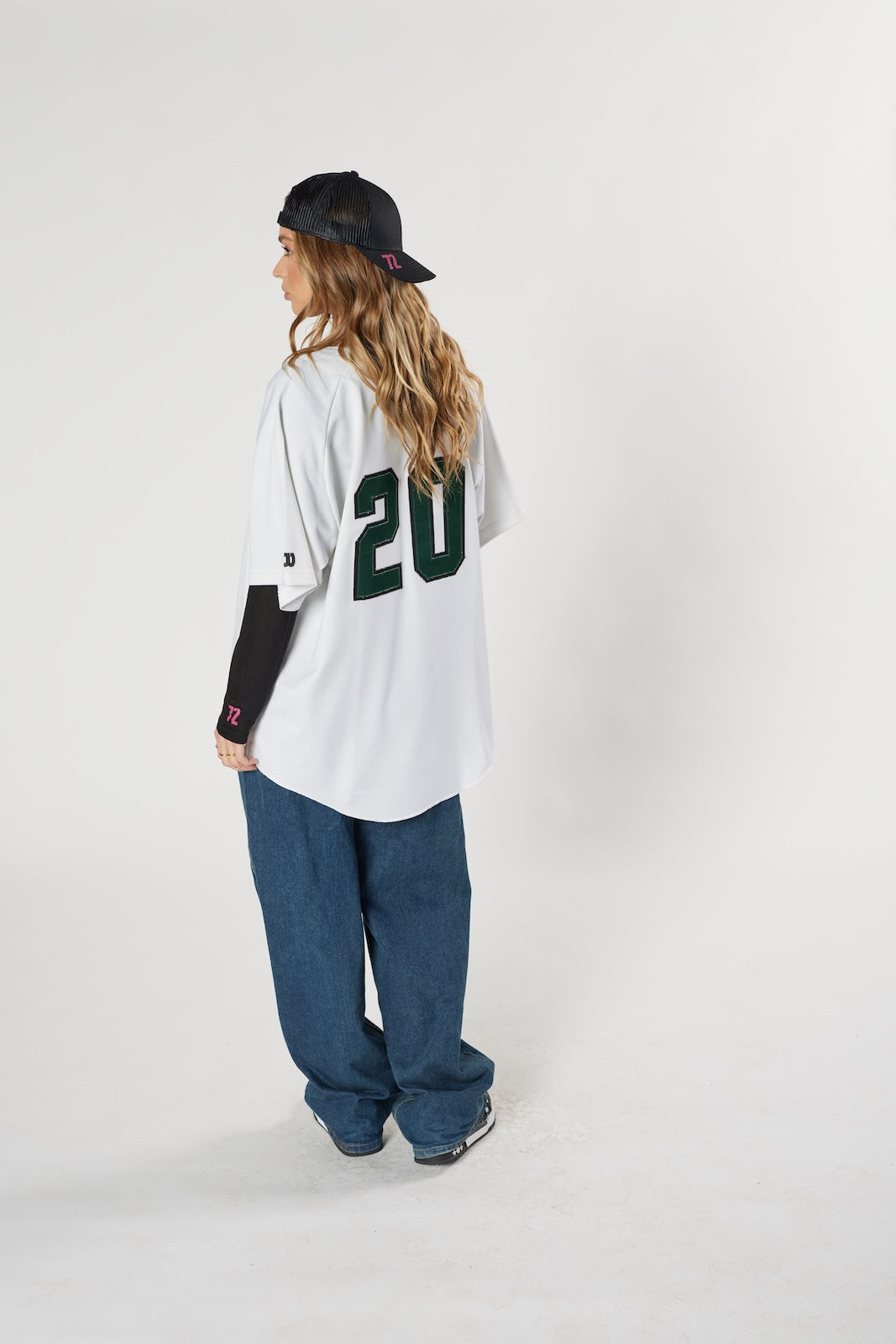 Mustangs #20 baseball jersey white vintage collegiate style authentic